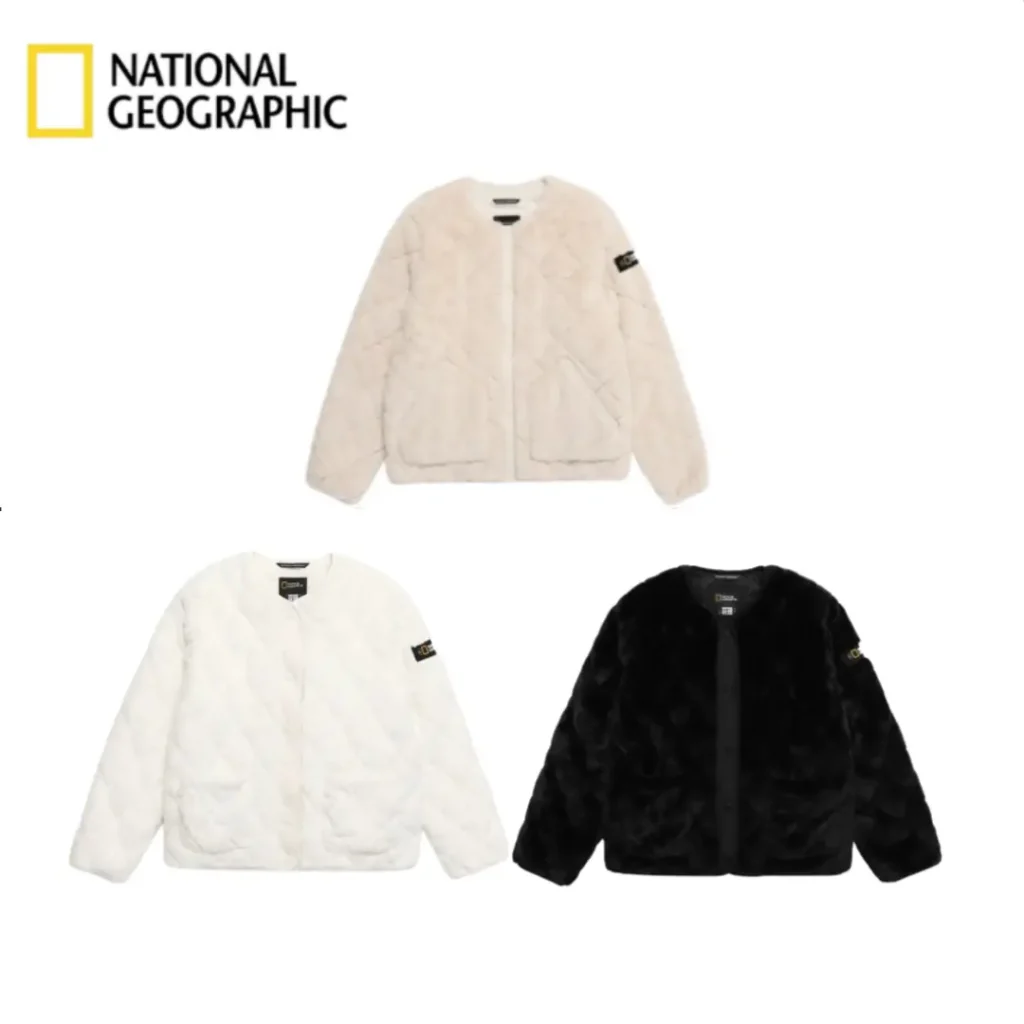 겨울 필수템! 내셔널지오그래픽 여성 오버핏 퍼 퀼팅 재킷으로 따뜻하고 스타일리시하게! 1 1765515634