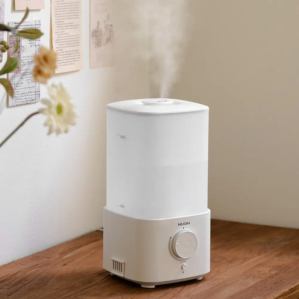 누오 간편세척 무드등 초음파 가습기
