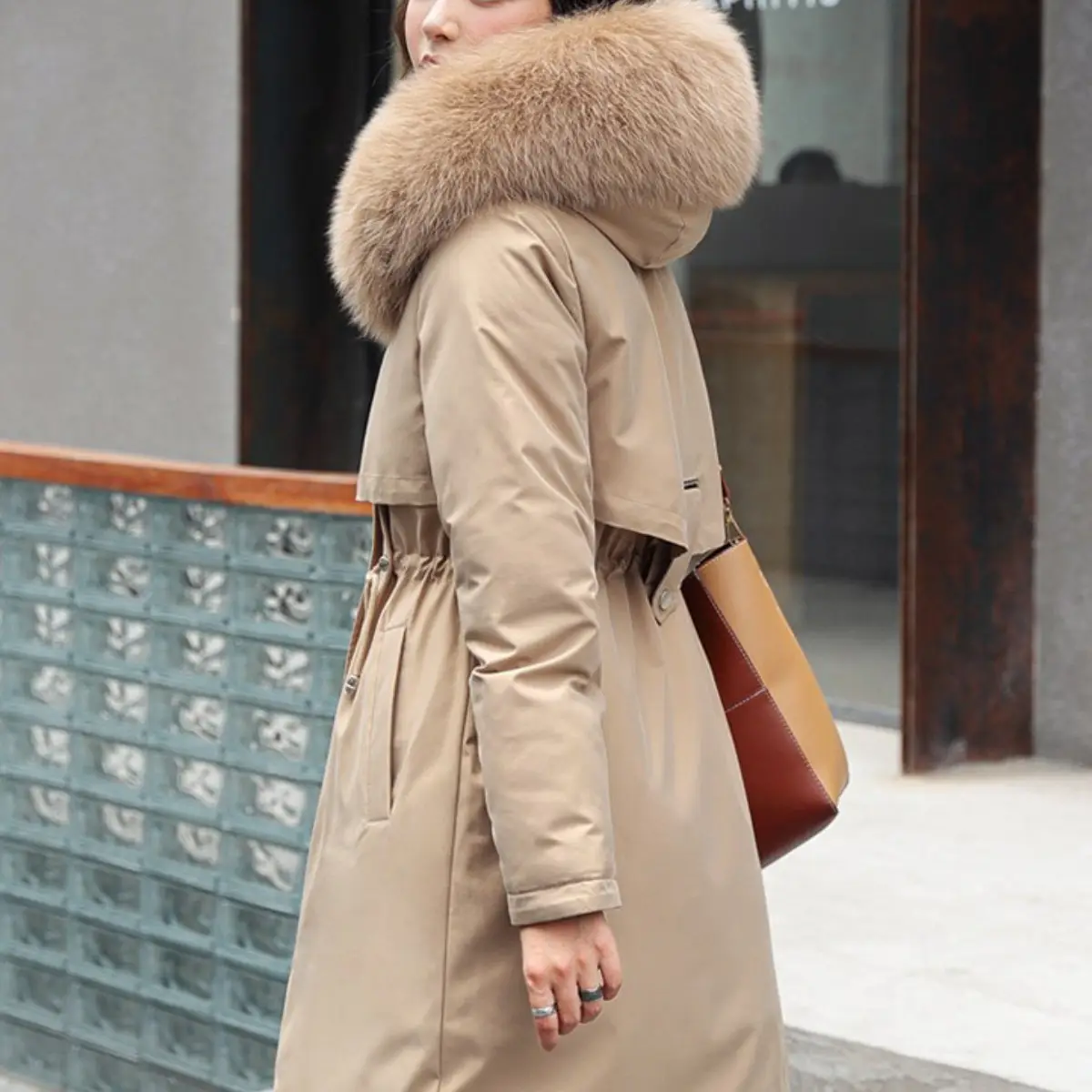 NEW 역시즌패딩 여성 기모 패딩점퍼 후드 롱패딩 후리스 패딩 여자겨울코트 빅사이즈 6XL 프리미엄 여성의류 보온과 패션을 겸비/5color