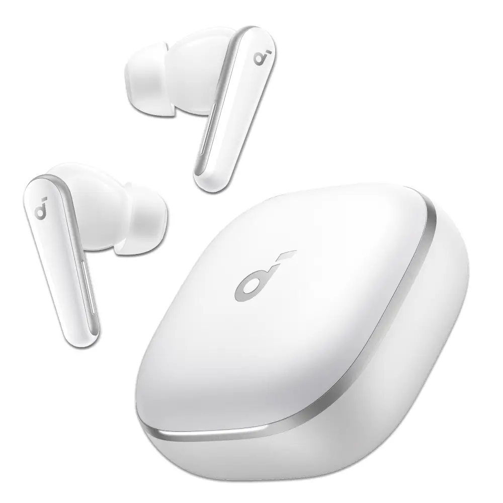 앤커 사운드코어 리버티5 노이즈캔슬링 블루투스이어폰, 화이트, A3957