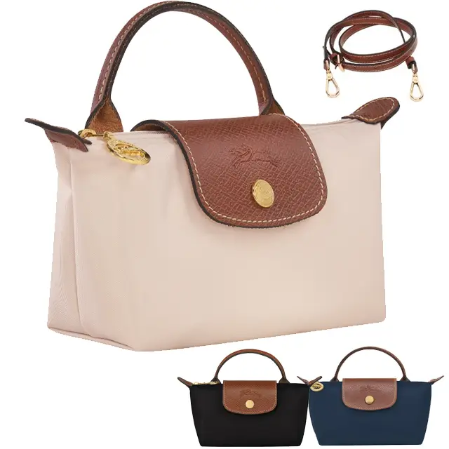 롱샴 르 플리아쥬 오리지널 핸들 파우치 3종색상