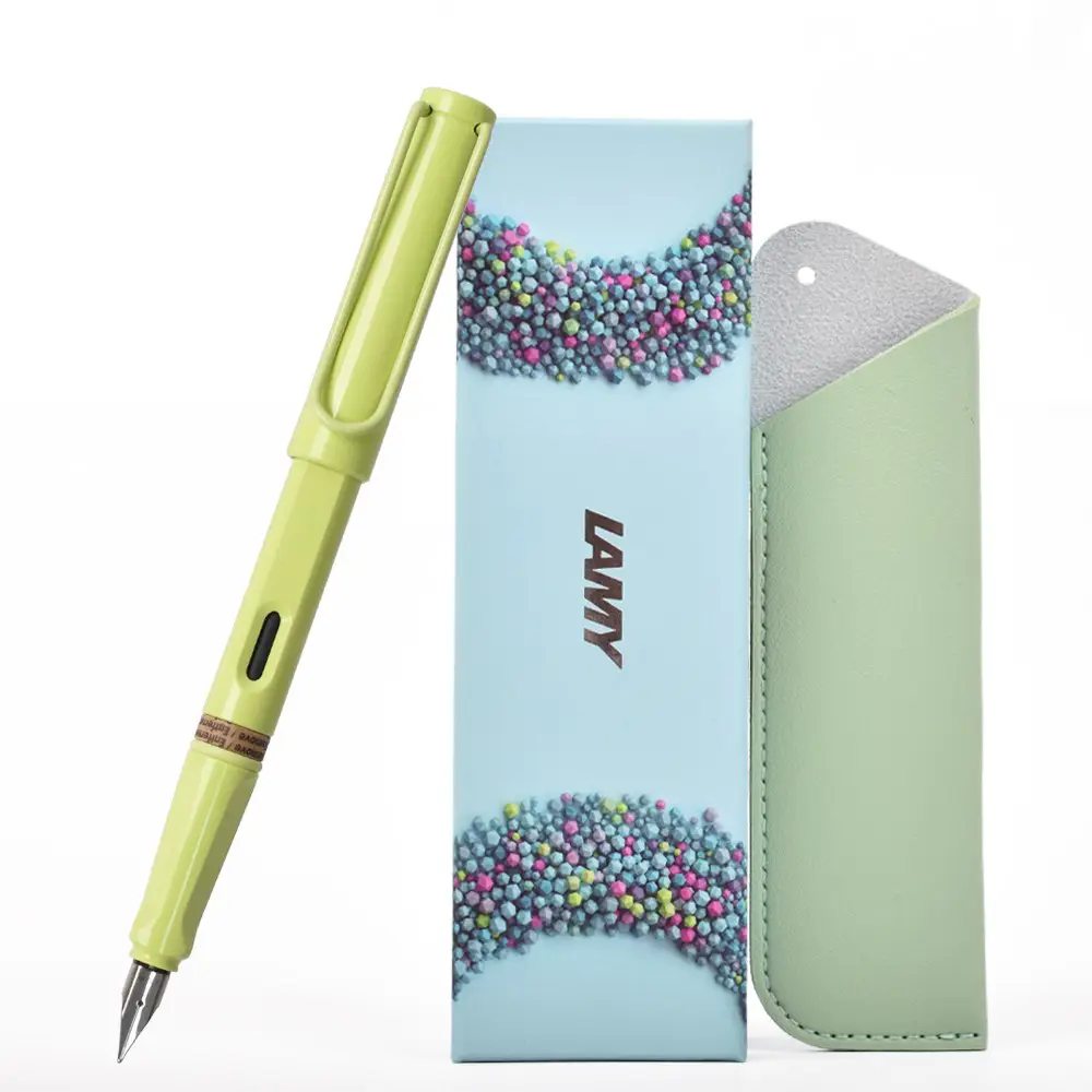 라미 사파리 딜라이트 만년필, 스프링그린, F