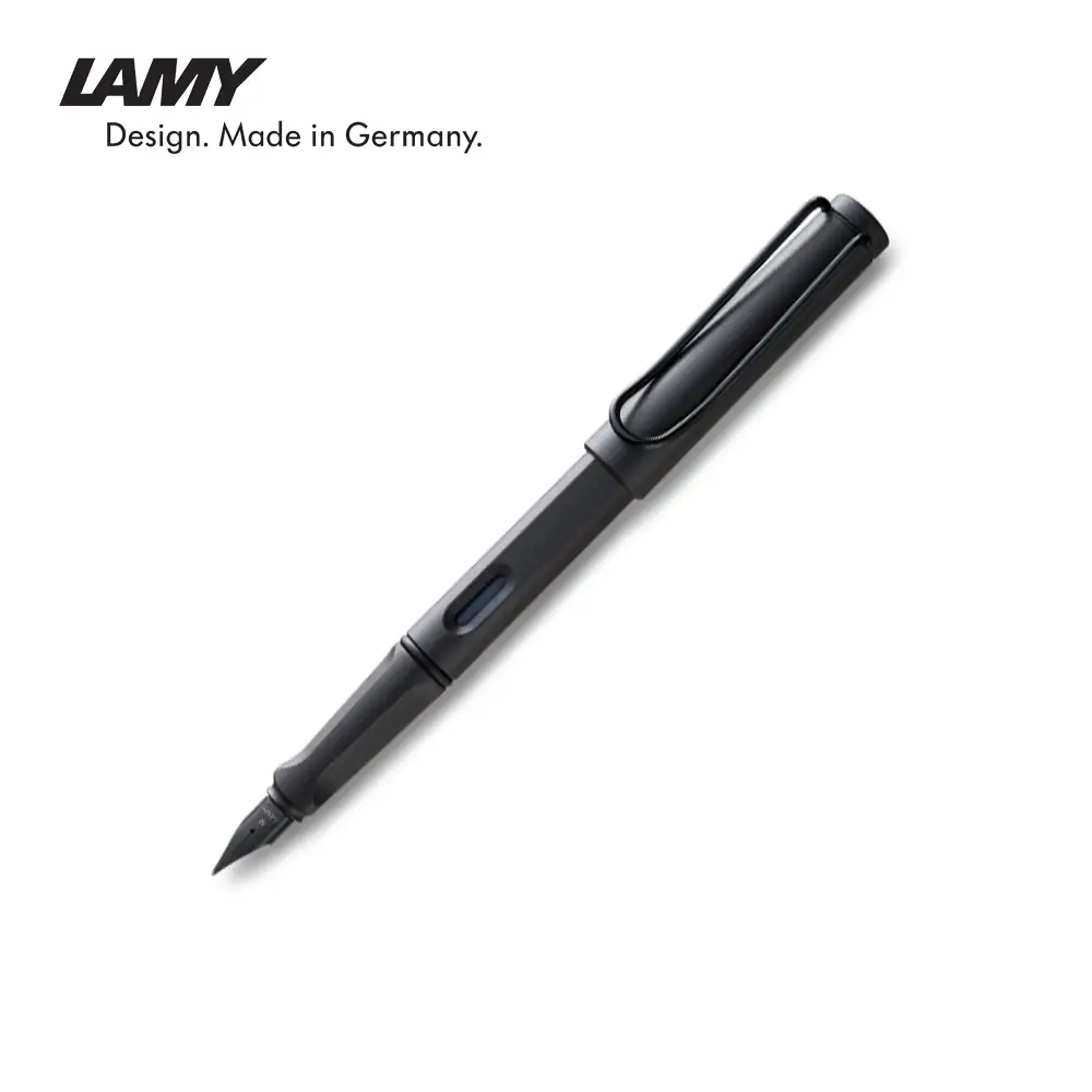 라미 사파리 만년필, F, 차콜블랙