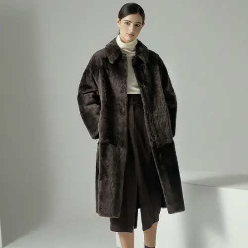 올겨울은 이거 하나로 끝! 로보 스페인 리버시블 맥 무스탕 코트 내돈내산 후기