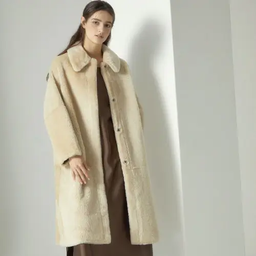 올겨울은 이거 하나로 끝! 로보 스페인 리버시블 맥 무스탕 코트 내돈내산 후기