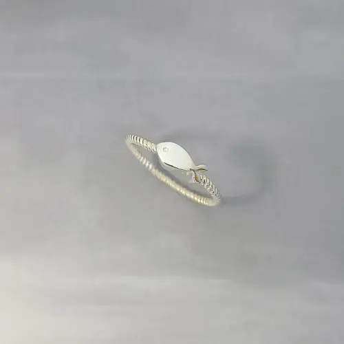 내 손에 작은 행운, **물고기은반지 실버925 순은반지** 직접 써보니!