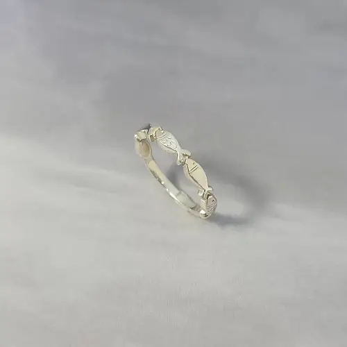 내 손에 작은 행운, **물고기은반지 실버925 순은반지** 직접 써보니!