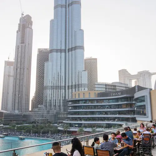 두바이 분수쇼 야경 맛집, 트라이브스 레스토랑 야외테이블 예약 꿀팁!