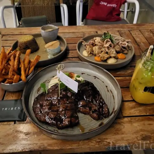 두바이 분수쇼 야경 맛집, 트라이브스 레스토랑 야외테이블 예약 꿀팁!