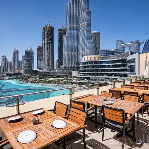 두바이 분수쇼 야경 맛집, 트라이브스 레스토랑 야외테이블 예약 꿀팁!